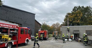 B1 – Kabelbrand Ursache für Rauchentwicklung am Viechtacher Schulzentrum